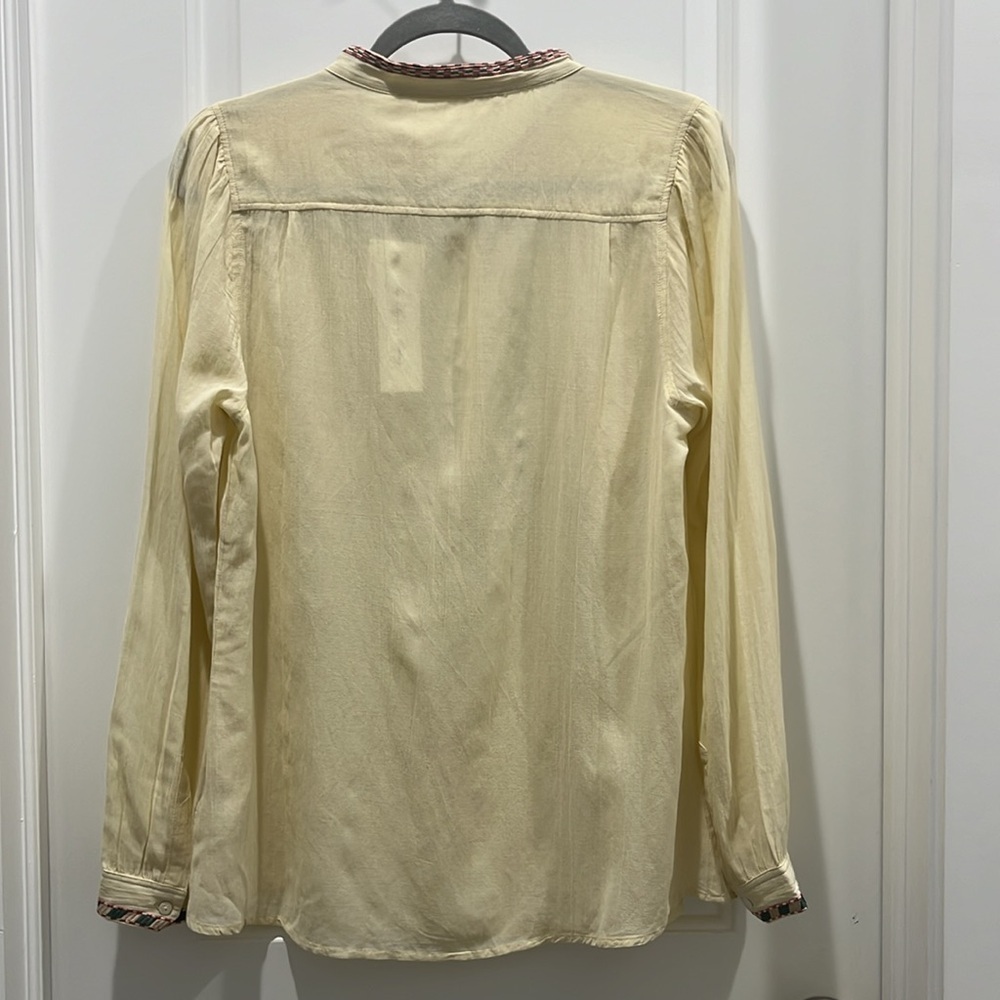 NWT Marie Louise De Monterey Braid Blouse in Antique Sz 8 - Picture 11 of 12